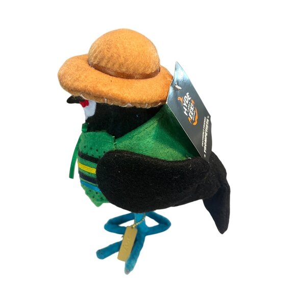 2017 Target Hyde & Eek Trompetista Day Of The Dead Bird Figurine - Picture 2 of 5